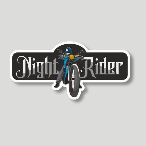 Night Rider Sticker